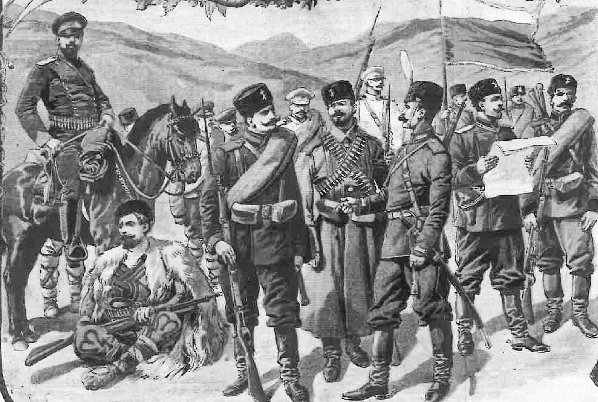 Ескиз от Сръбско-българската война 1885 г. Ескиз от Сръбско-българската война 1885 г.